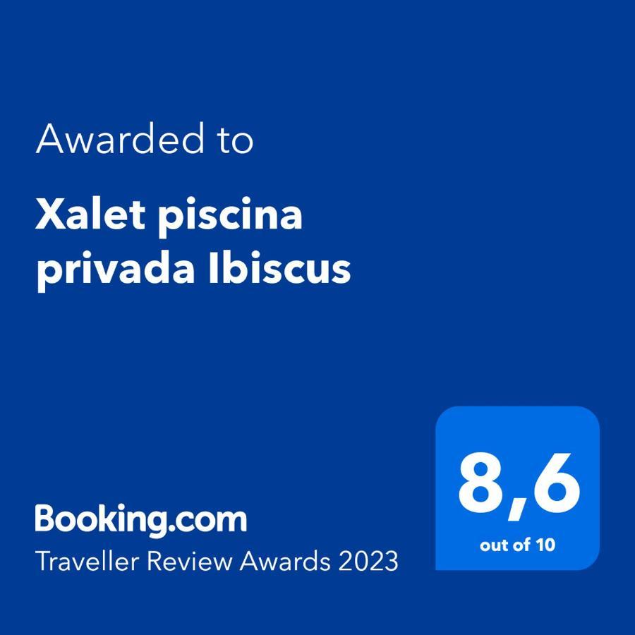 Xalet Piscina Privada Ibiscus Villa L'Ametlla de Mar Eksteriør billede